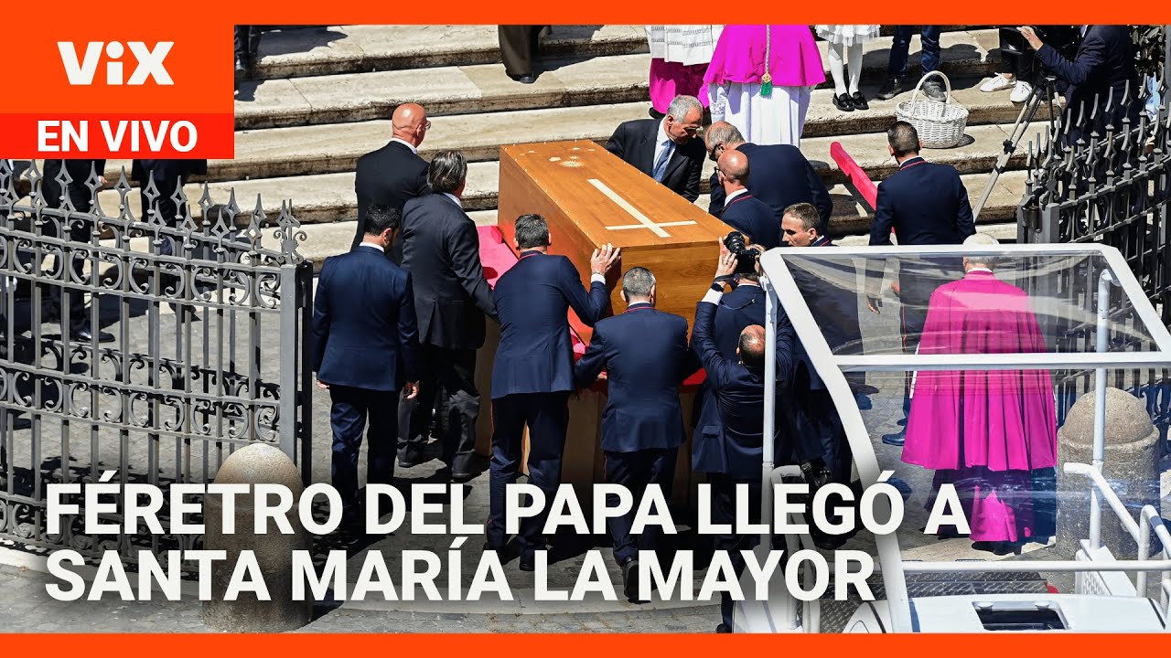El funeral del papa Francisco, EN VIVO | imágenes en directo desde el Vaticano
