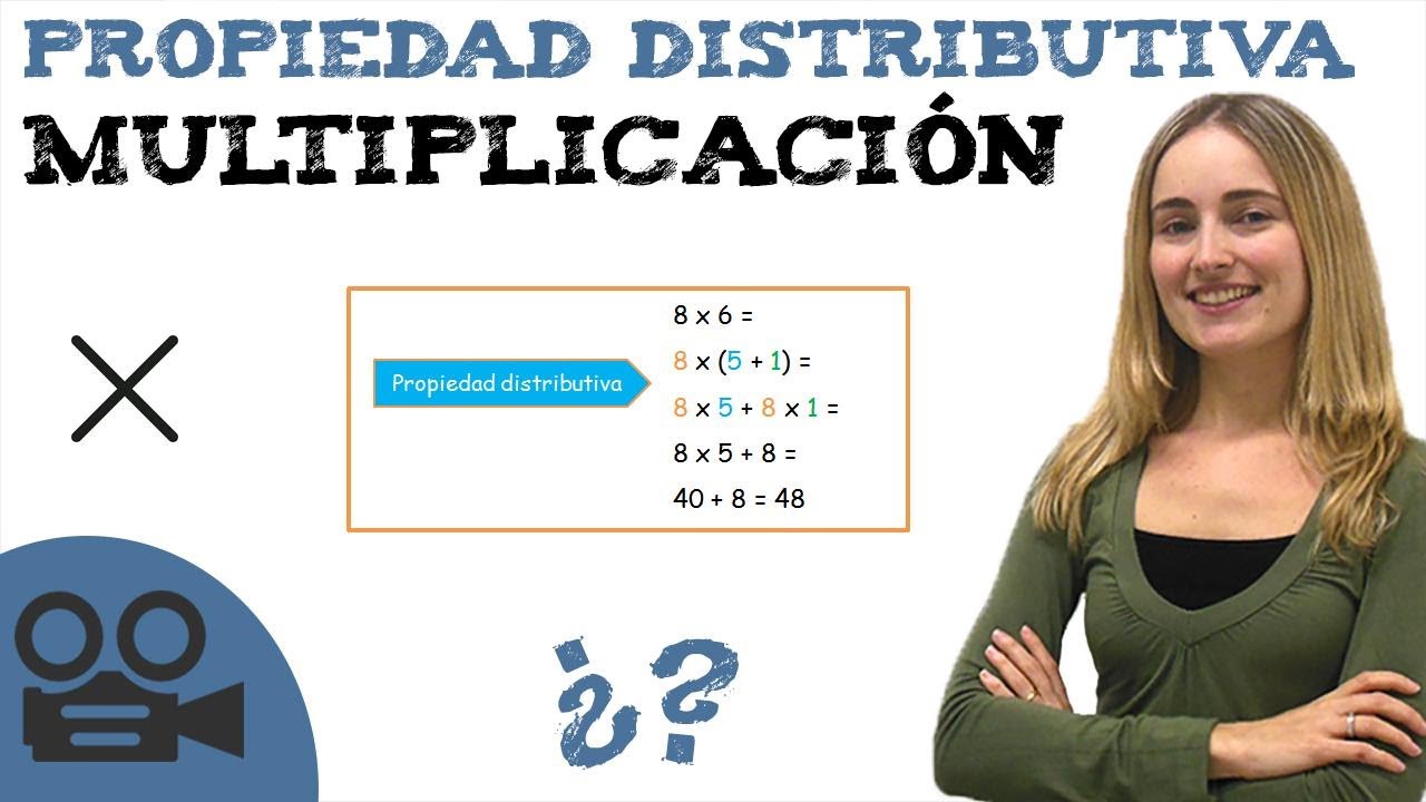 Propiedad distributiva de la multiplicación