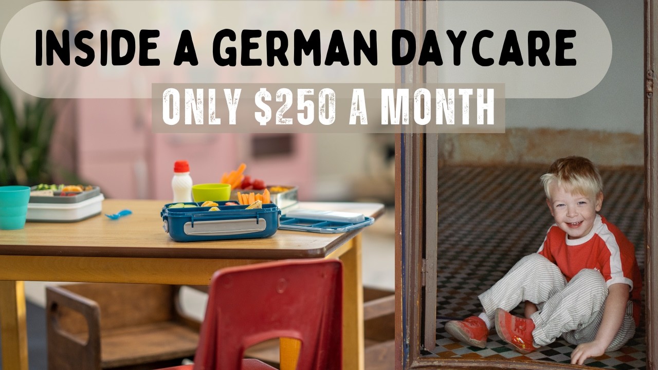 🇩🇪 What Is German Kita Like? | Inside a German Daycare Near a U.S. Military Base