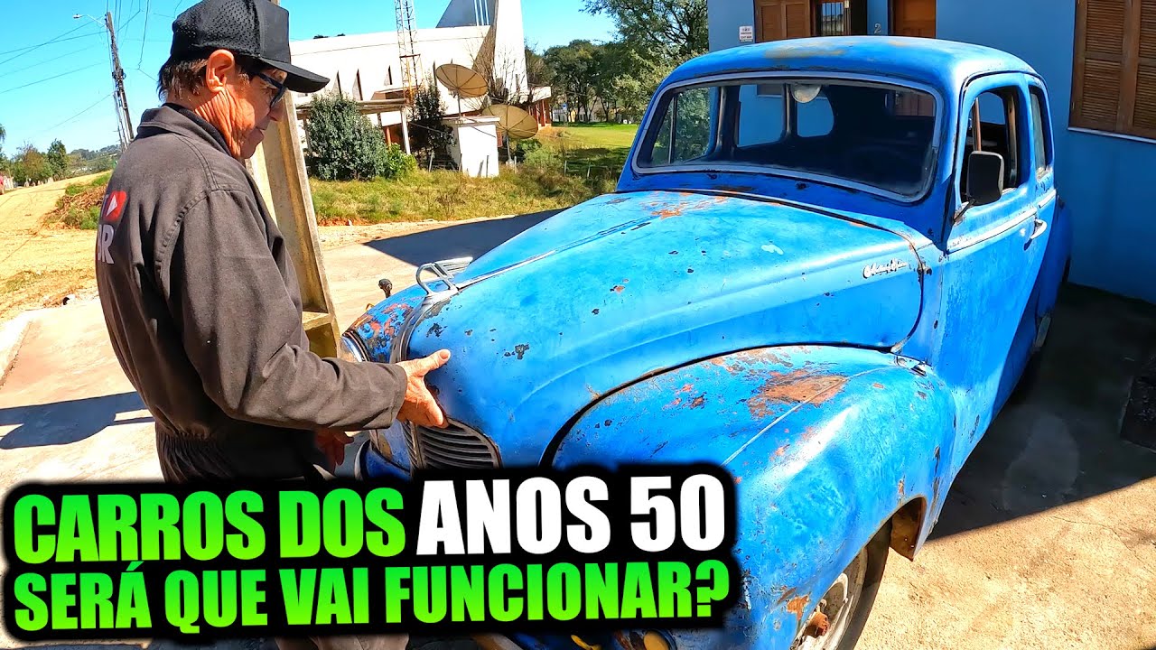 SERÁ QUE O CARRO DOS ANOS 50 VAI FUNCIONAR?!?!