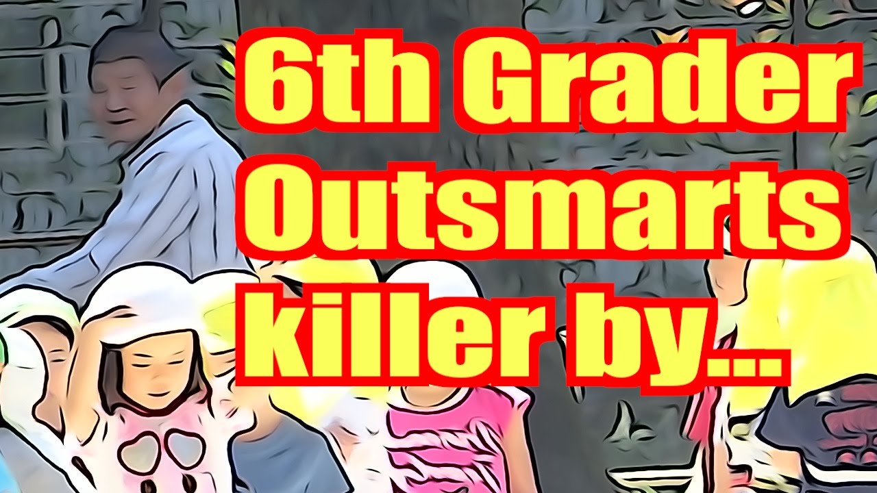 6th Grader Outsmarts Killer (JNEWS! with Tomoko desu!)