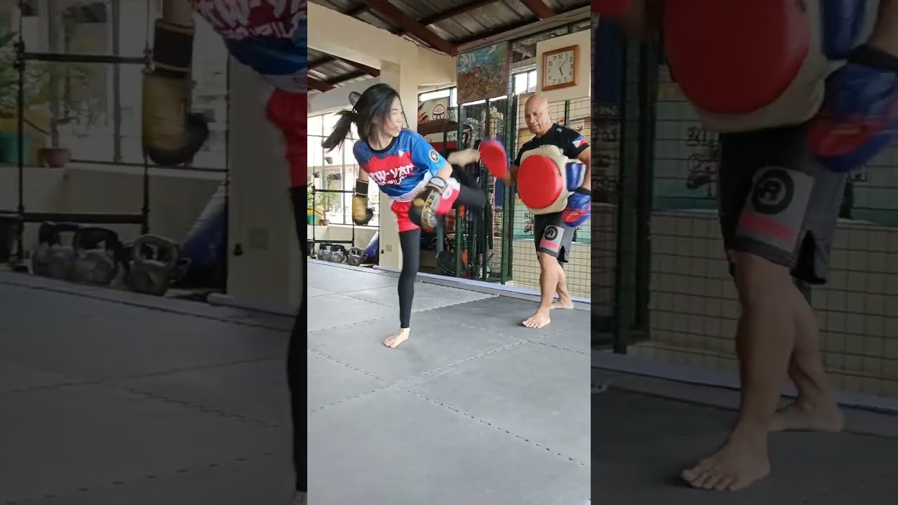 PADS WORK COMBO 💪🏻 TRAINING AT RSR FILIPINO MARTIAL ARTS ACADEMY || Zai Villena