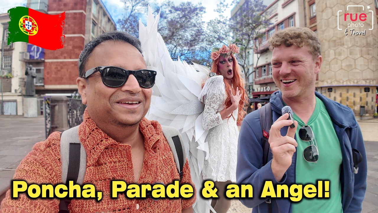 MADEIRA 🇵🇹 What Happens at This Crazy Street Festival? @JoeyP