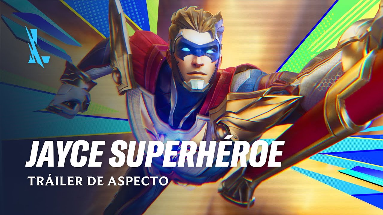Jayce Superh&eacute;roe | Tr&aacute;iler de aspecto - League of Legends: Wild Rift