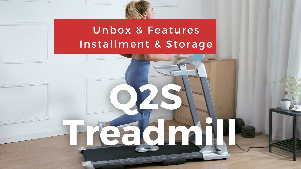#UNBOXING OVICX Q2S Treadmill & Features #treadmill #workout #running