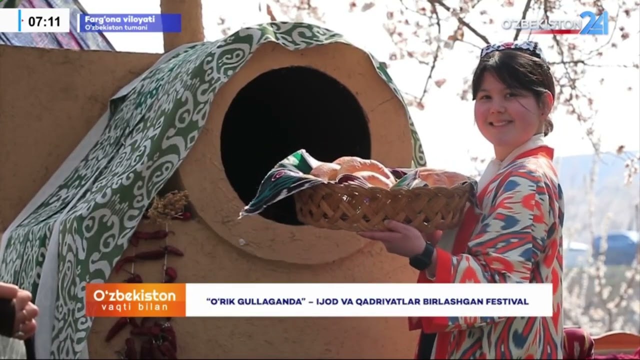 “O‘rik gullaganda” – ijod va qadriyatlar birlashgan festival I O’zbekiston vaqti bilan