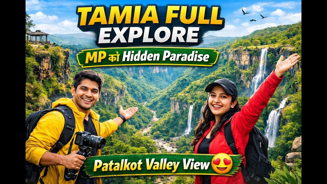 Tamia Full Adventure Explore | Patalkot Valley & Tamia Hills Travel Vlog |  Hidden Paradise in MP