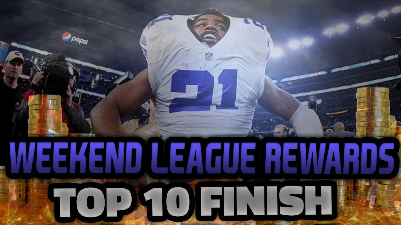 4 90+ PULLS IN WEEKEND LEAGUE REWARDS | MADDEN 18 ULTIMATE TEAM