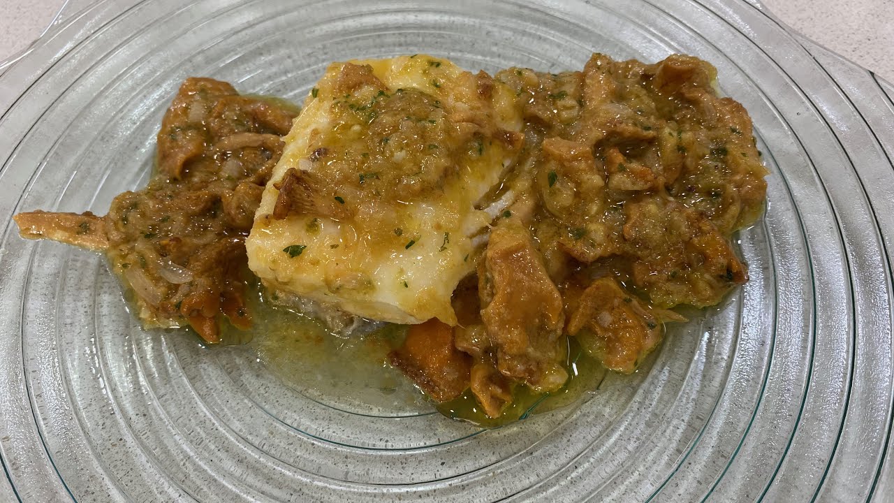 Bacallà amb bolets