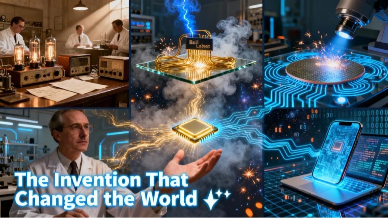 The Mind That Ignited the Digital Revolution &ndash; The True Story Behind the Transistor! ⚡🧠**