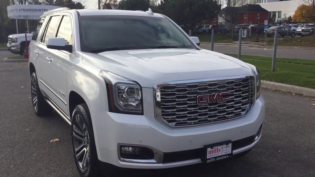 2018 GMC Yukon Denali Head Up Display Power Running Boards Oshawa ON Stock #180351