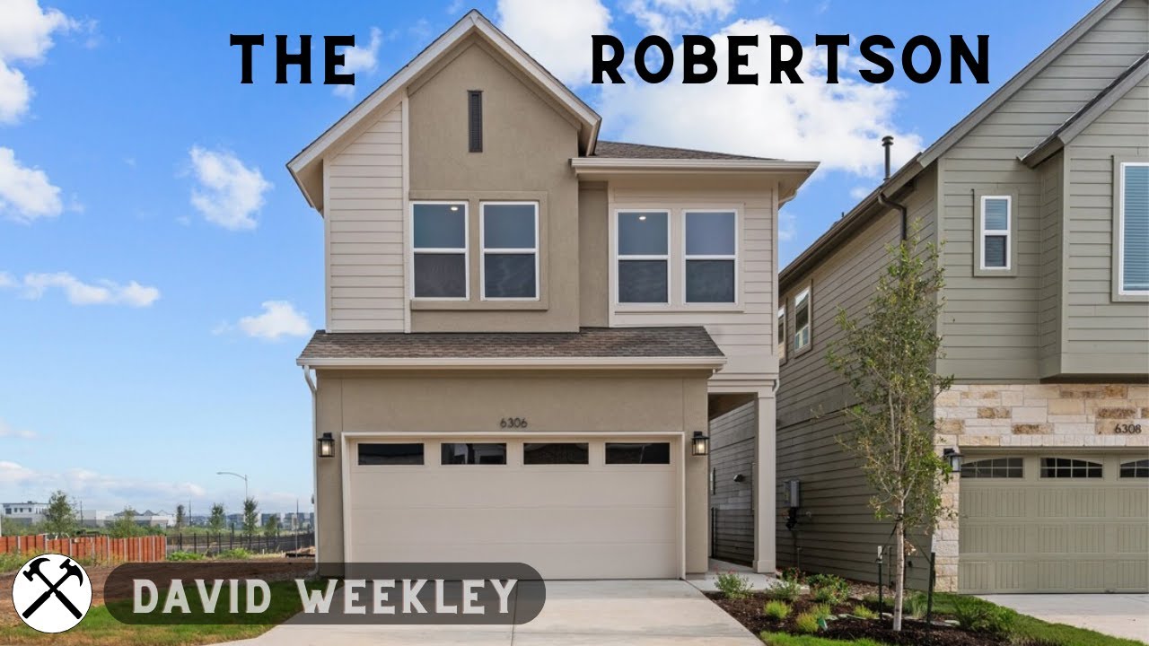 Inside the Robertson by David Weekley Homes | Austin, Texas | 2015 SF | Model Home Tour