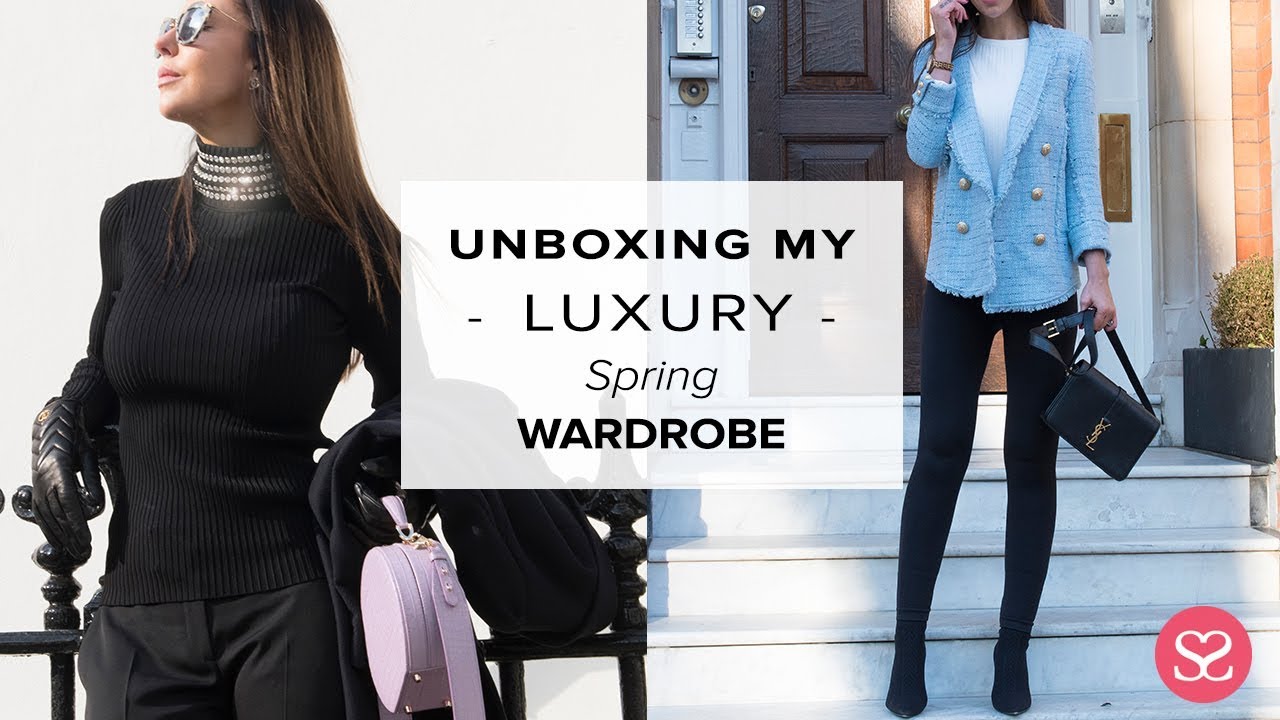 I WENT LUXURY SHOPPING for SS18! | Haul: Balmain, McQueen, Luisaviaroma | Sophie Shohet