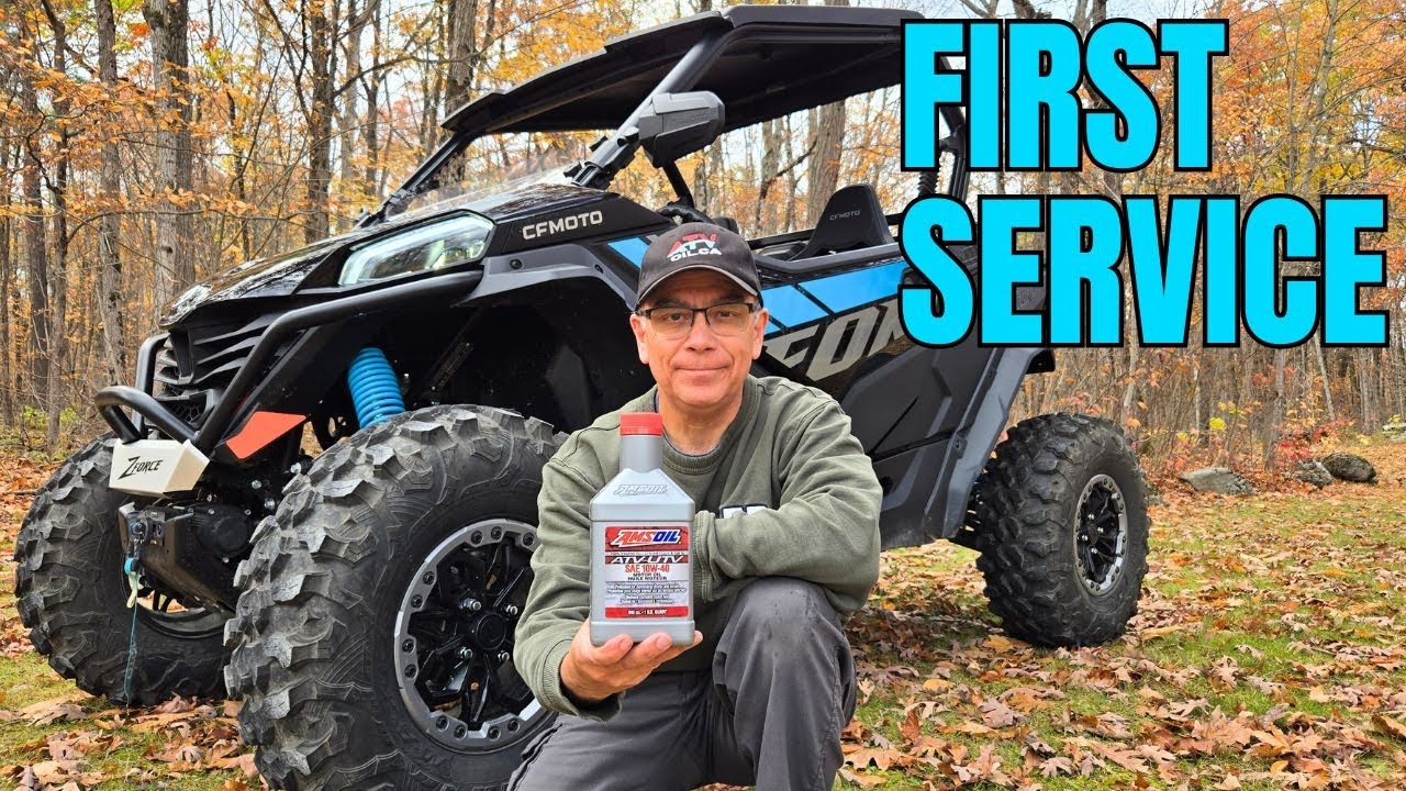 Замена масла и фильтра CFMOTO ZForce Gen2 (полное руководство)