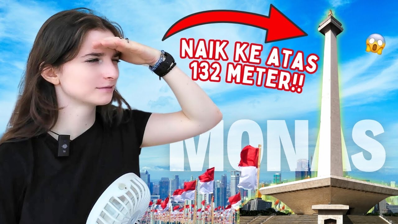 PACAR BULE POLANDIA PERTAMA KALI KE MONAS! LANGSUNG AKU AJAK KE ATAS!