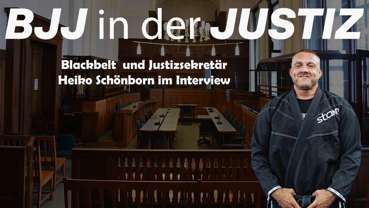 BJJ Blackbelt & Justizsekretär Heiko Schönborn Im Interview