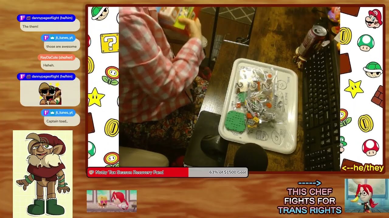 3/10/26 VOD - HAPPY MAR10 DAY! Building Mario Lego sets!