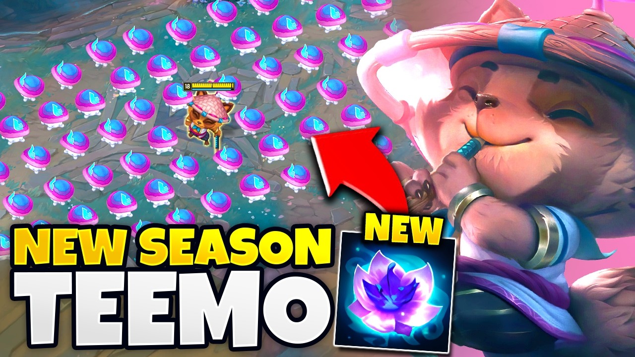 RIOT BROKE TEEMO IN SEASON 2! THIS IS BEYOND AMAZING! (NEW MAP)