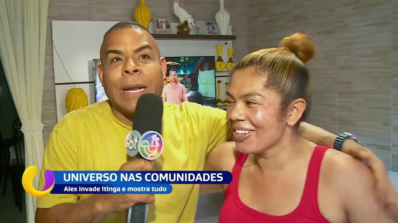 Universo nas comunidades: Alex invade Itinga e mostra tudo