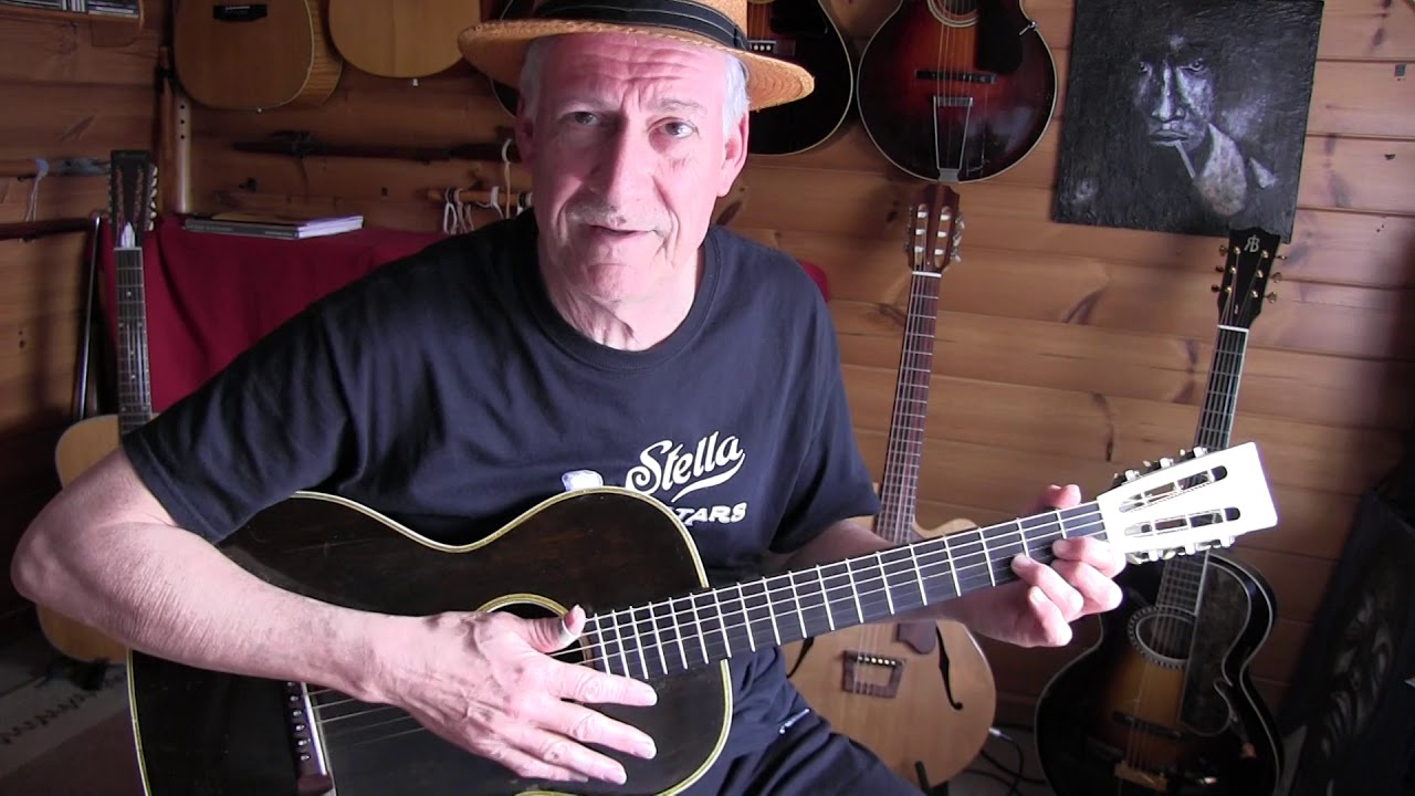 Vintage Stella Sovereign guitar restored