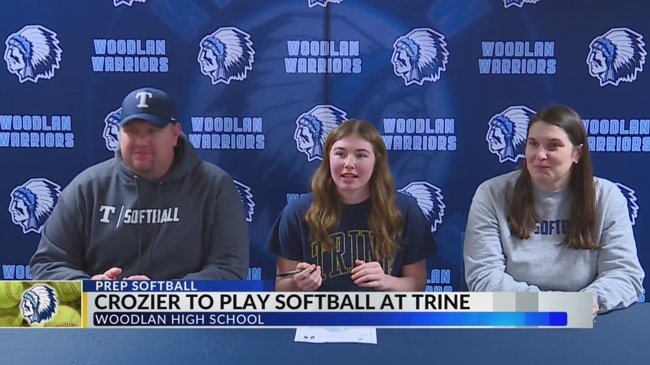 Woodlan senior Tori Crozier signs with Trine University softball