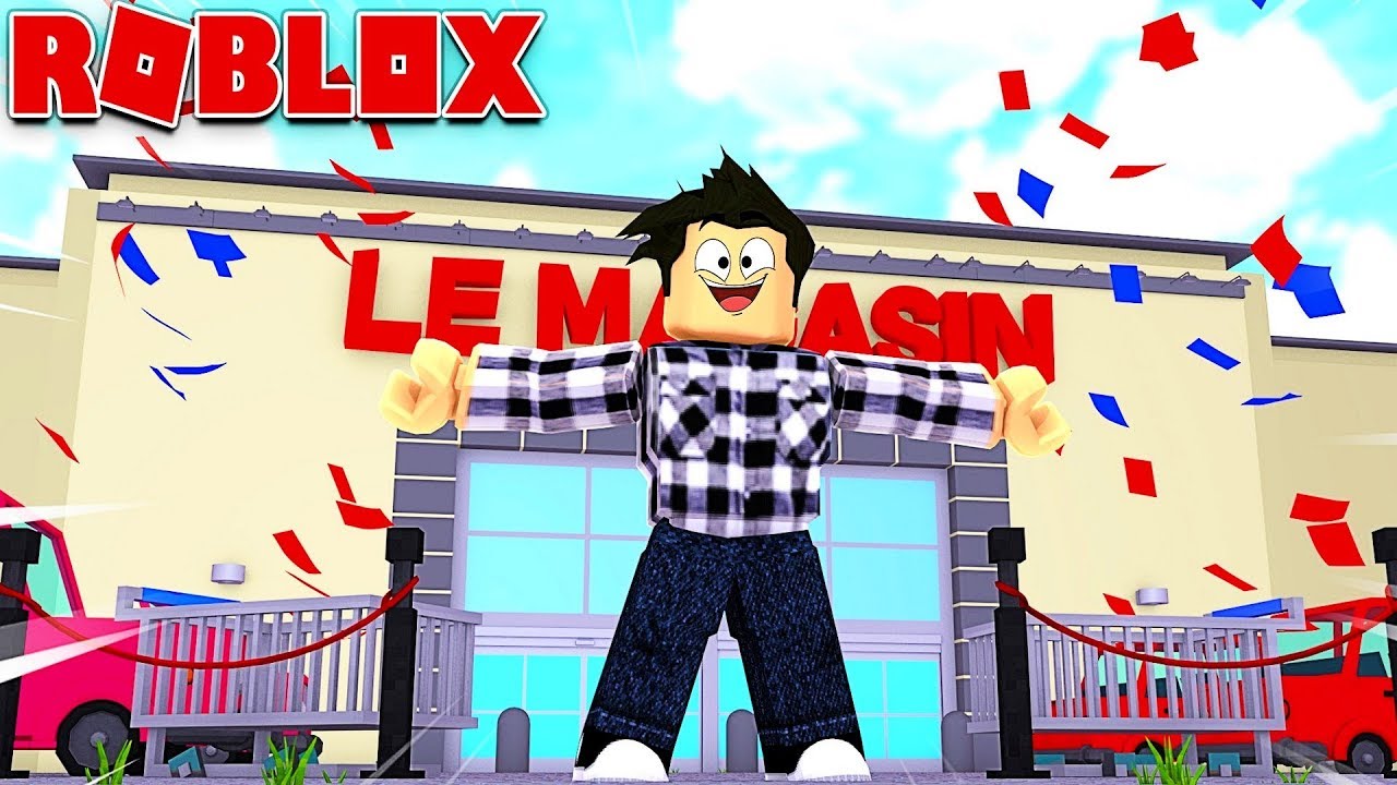 BIENVENUE DANS MON MAGASIN ! | Roblox !