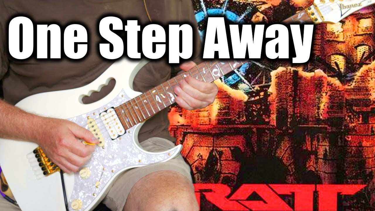 Ratt - One Step Away GUITAR COVER #music