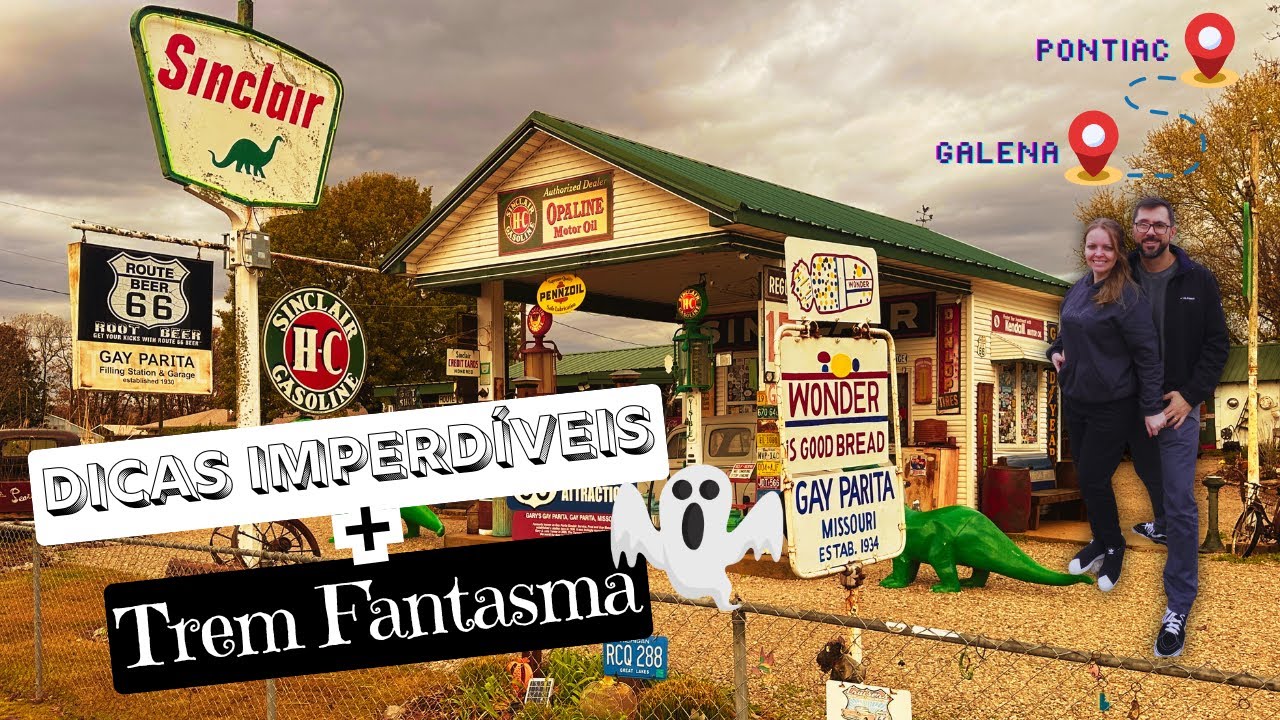 Ep2: De Pontiac a Galena: Descobrindo a Magia da Rota 66 de Motorhome!