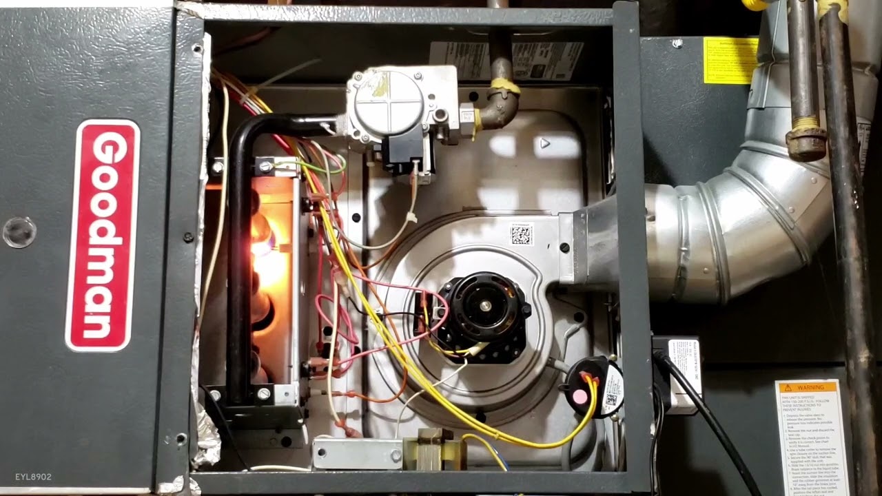 Goodman gas furnace startup for winter 2026