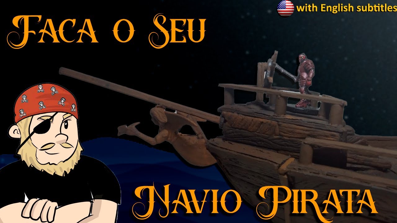 Como fazer um NAVIO PIRATA para seu RPG