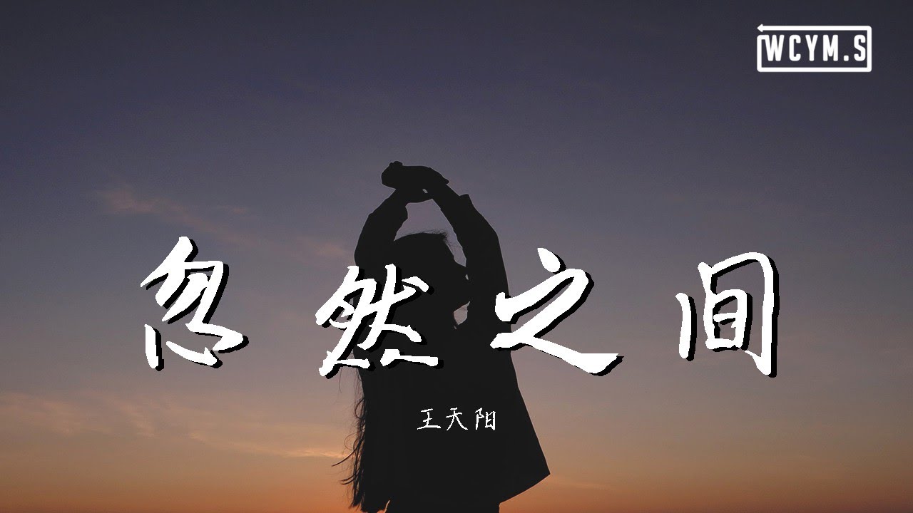 王天阳 - 忽然之间 (完整版)【動態歌詞/Lyrics Video】