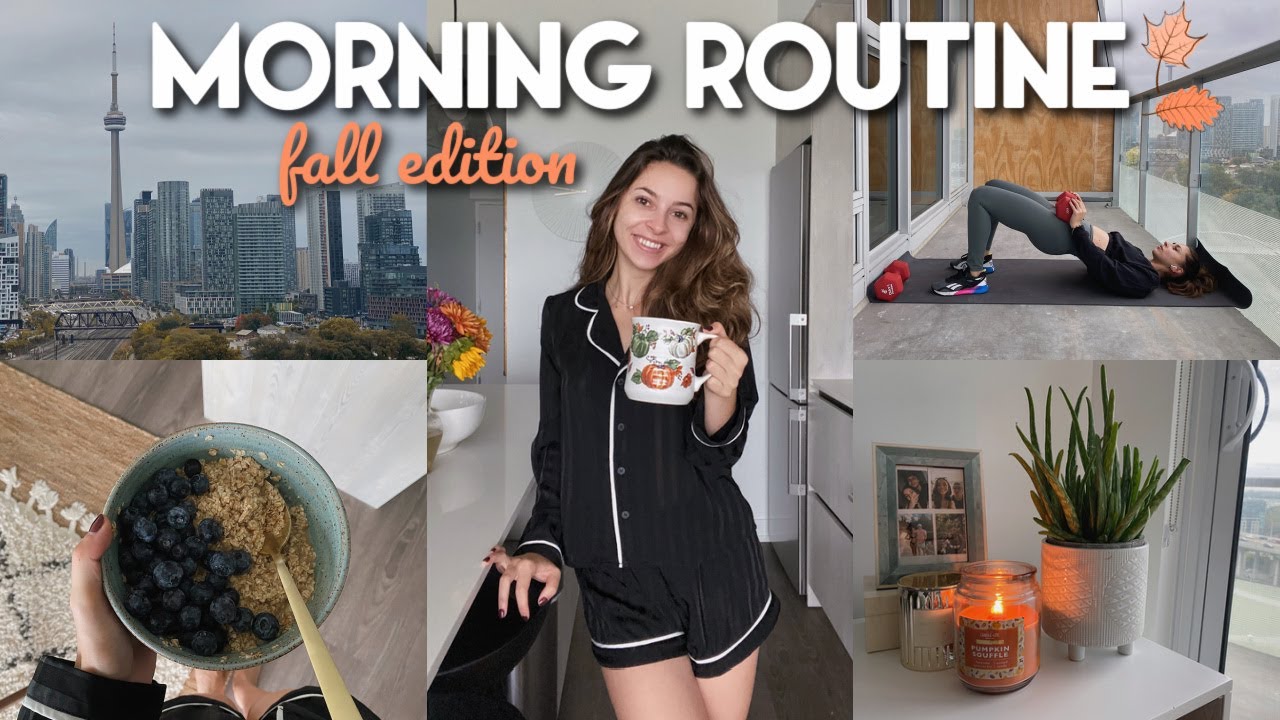 MY FALL MORNING ROUTINE 🍂 Healthy & Productive | 2021