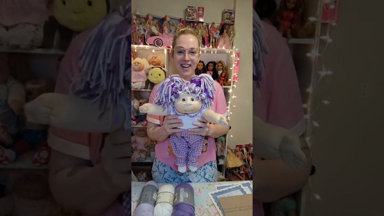 Selena's Elegant Dolls  💞 is live! 💖😊💖 WE HAVE A NEW TRAVELING CABBAGE PATCH ARRIVE 😊🌈😊