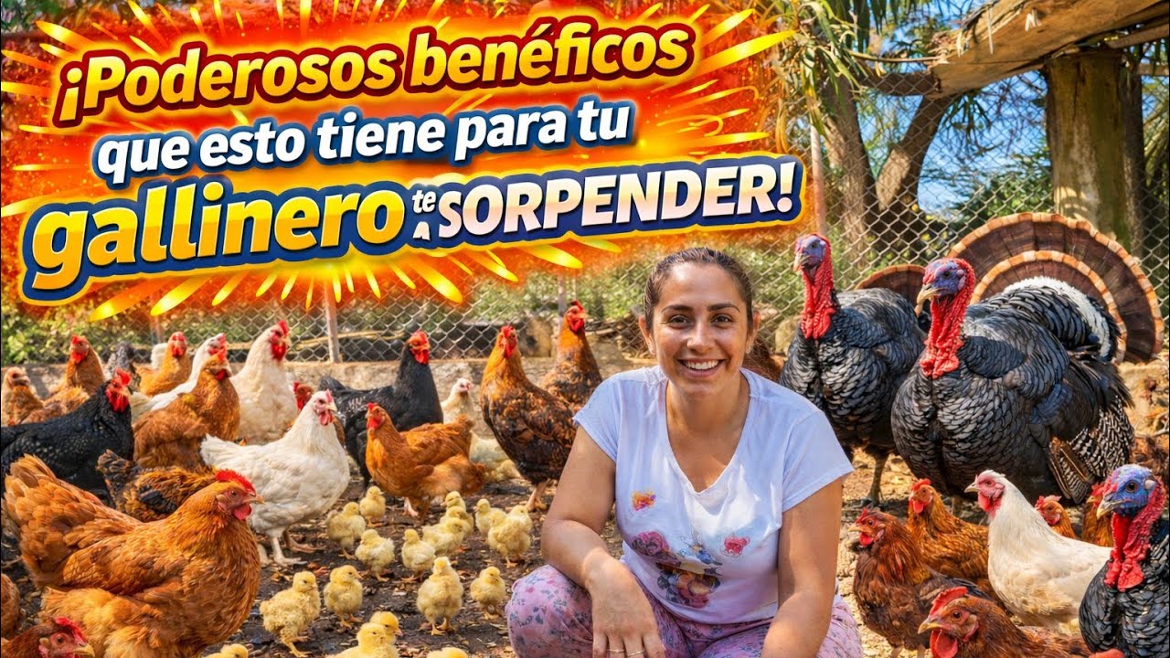 ‼️Poderosos benéficos que esto tiene para tu gallinero te va a sorprender‼️