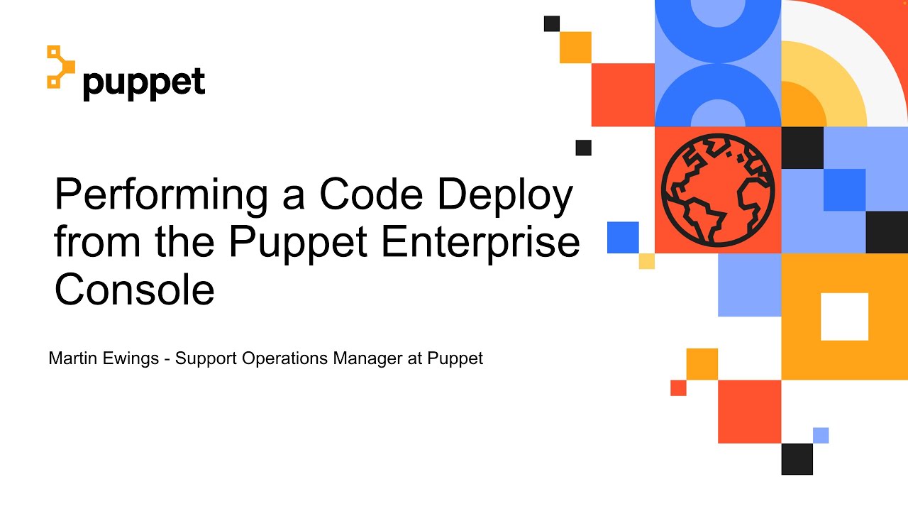 Performing a Code Deploy from the Puppet Enterprise Console