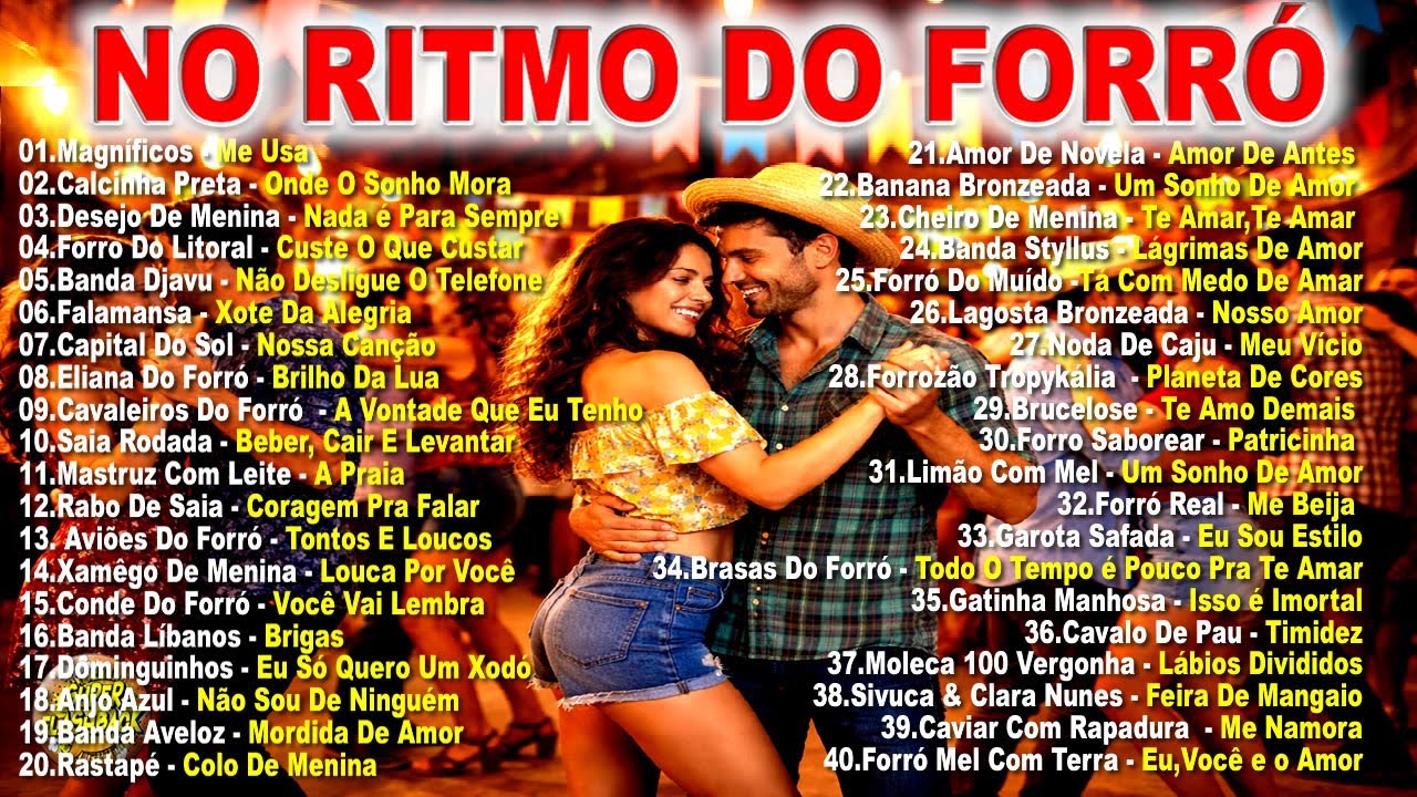 NO RITMO DO FORRÓ - SUCESSOS ANOS 90 E 2000