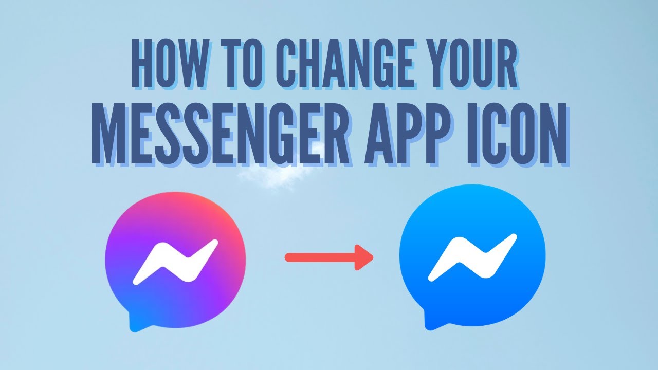 How to Change Messenger Icon (iOS 14)