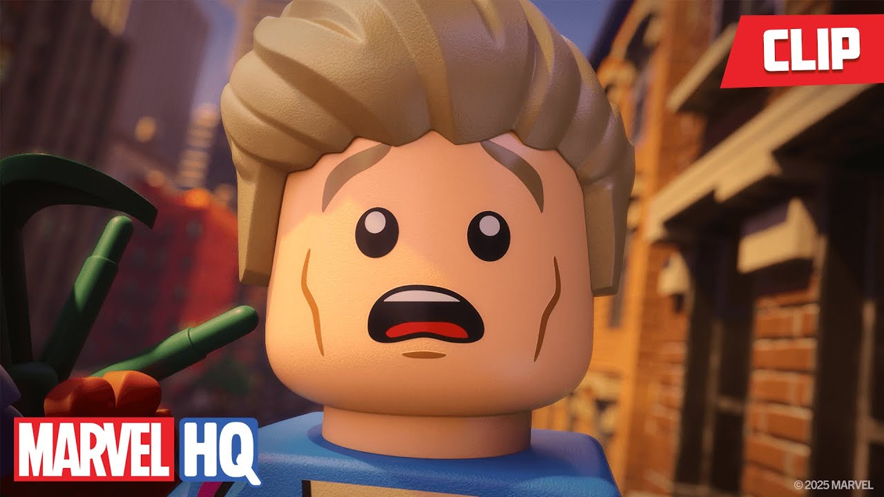 Meow! Hawkeye's Cat Problem 🐱😵‍💫 | LEGO Marvel Avengers: Strange Tails | @Marvel HQ