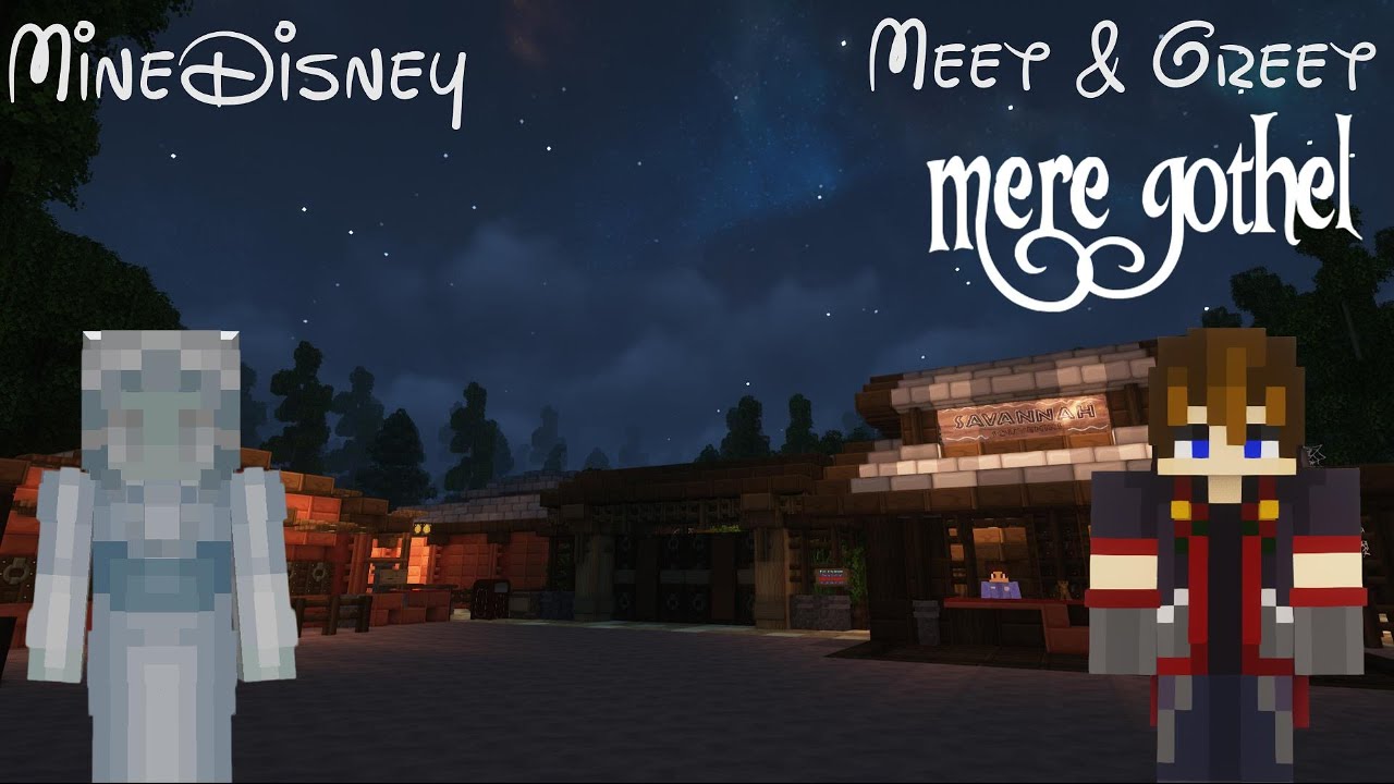 MineDisney Meet & Greet Mére Gothel Feat @skyfilouxgaming168