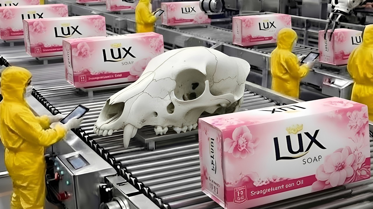 How Animal Skulls are Turned Into Lux Soaps — From Animal Skull to Lux Soap(FULL PROCESS)...