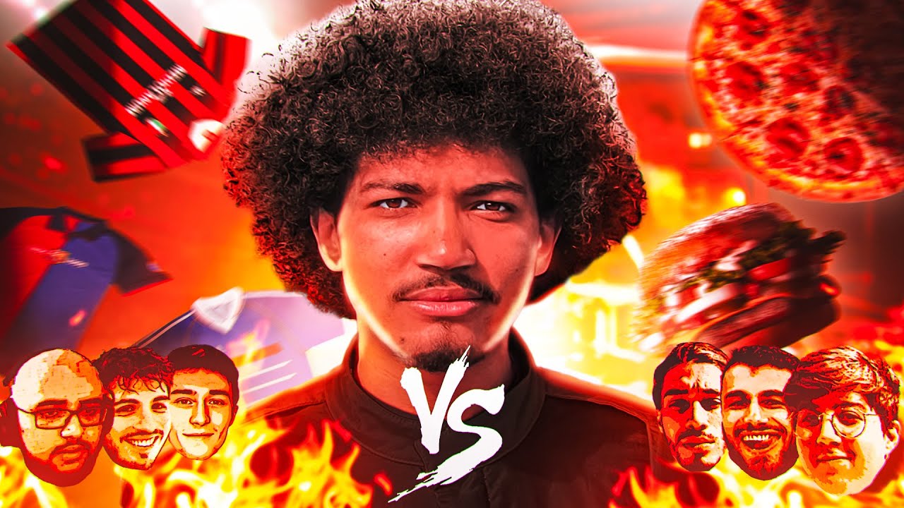 VOD // Tournoi Bouffe & Foot - Grimkujow, Potatoz, Diego, Terracid, Superconeri, Ecrisio, Kerib