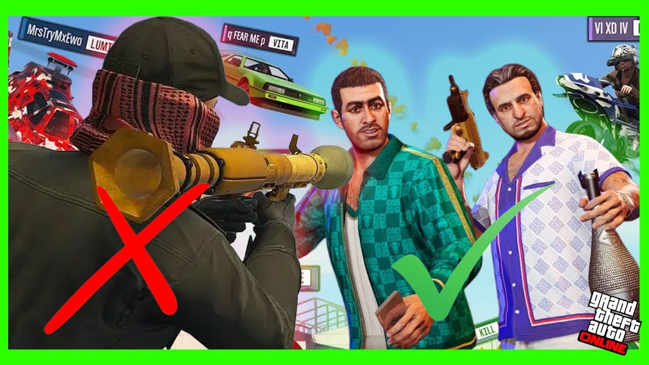 The CORRECT Way to Deal with Griefers in GTA Online