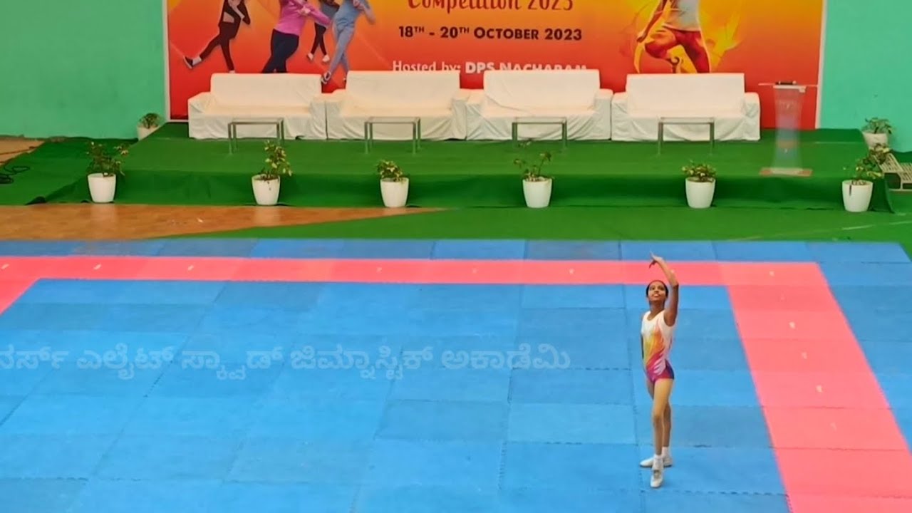 U19 - Unnati Bokaria Sports Aerobic Gold 🥇- CBSE National Aerobics competition 2023 - DPS Nacharam