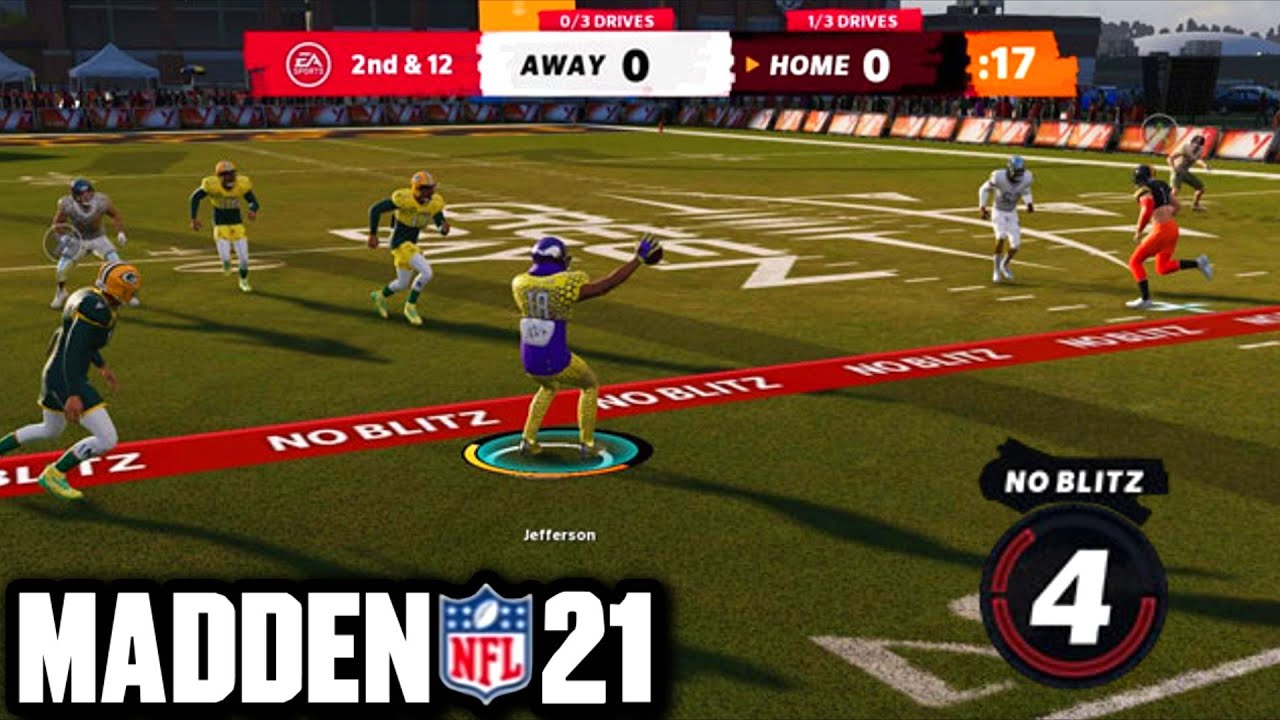 Madden 21 The Yard Console Gameplay!