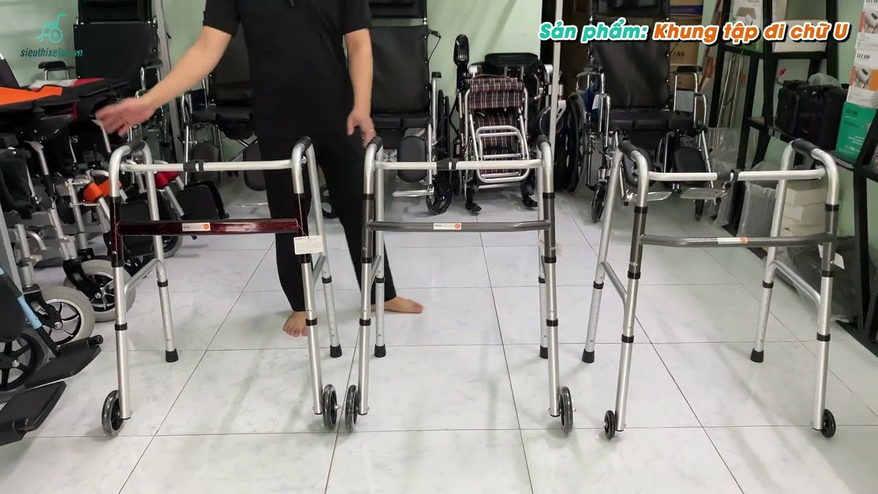 Tổng Hợp Mẫu Khung Tập Đi Chữ U Cho Người Già, So Sánh Và Đánh Giá Chi Tiết | Siêu Thị Xe Lăn