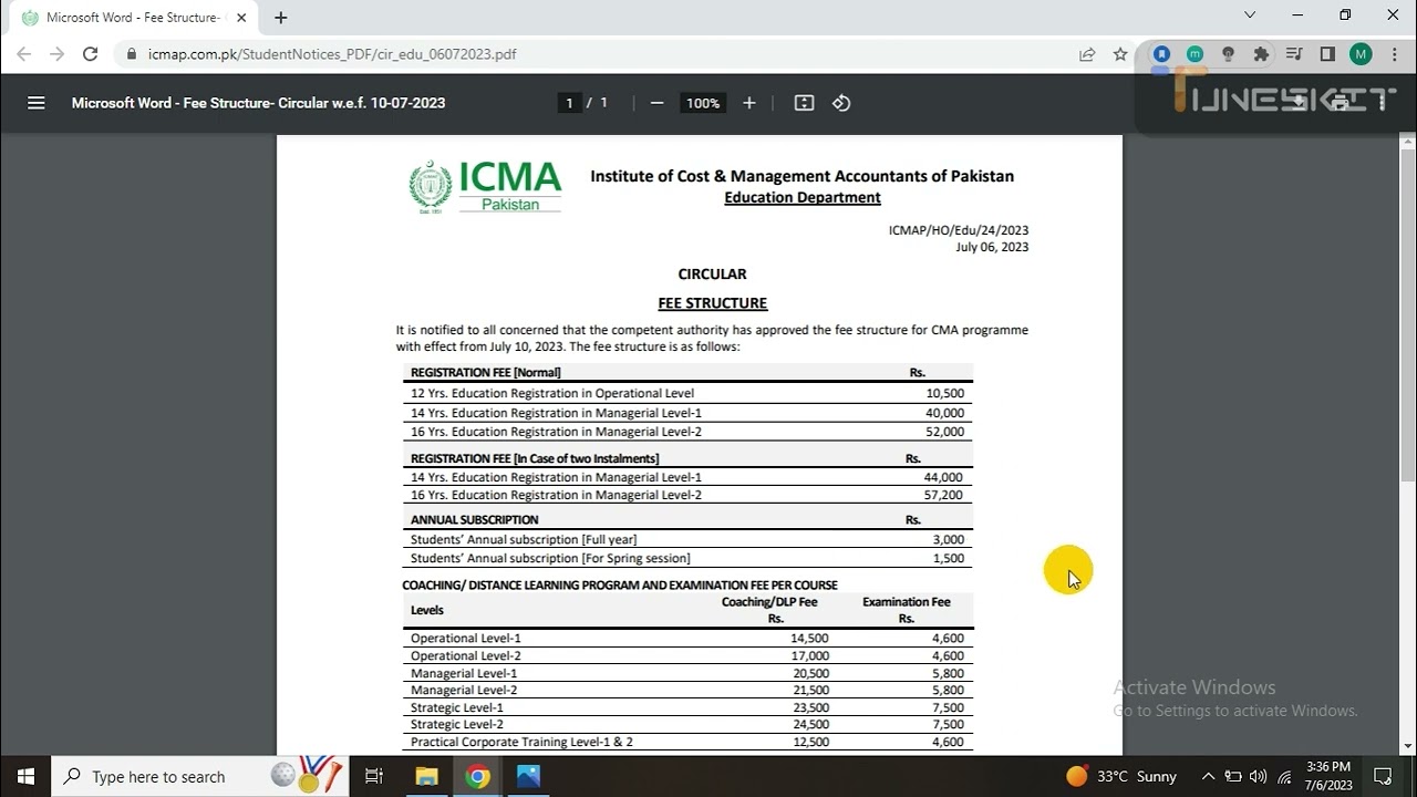 CMA ke Fee increase ho gyae ab kyea krain? Stop wasting time