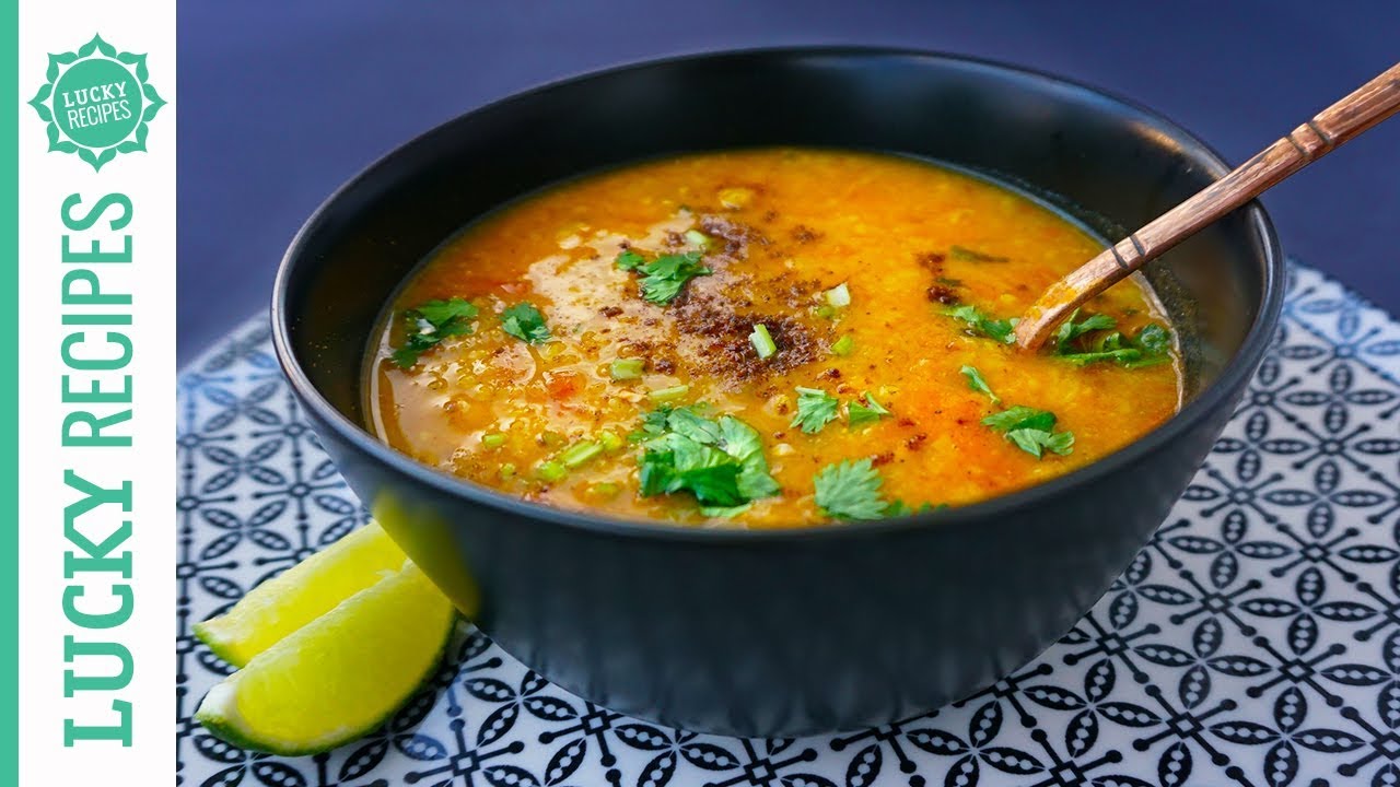 Indisches Dal Rezept – Linsensuppe aus gelben Linsen | Indische Rezepte