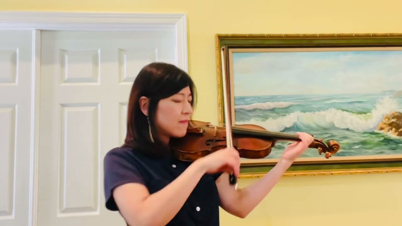 Bach | Gavotte I & II from Cello Suite No. 6 in D Major, BWV 1012 | arr. for violin