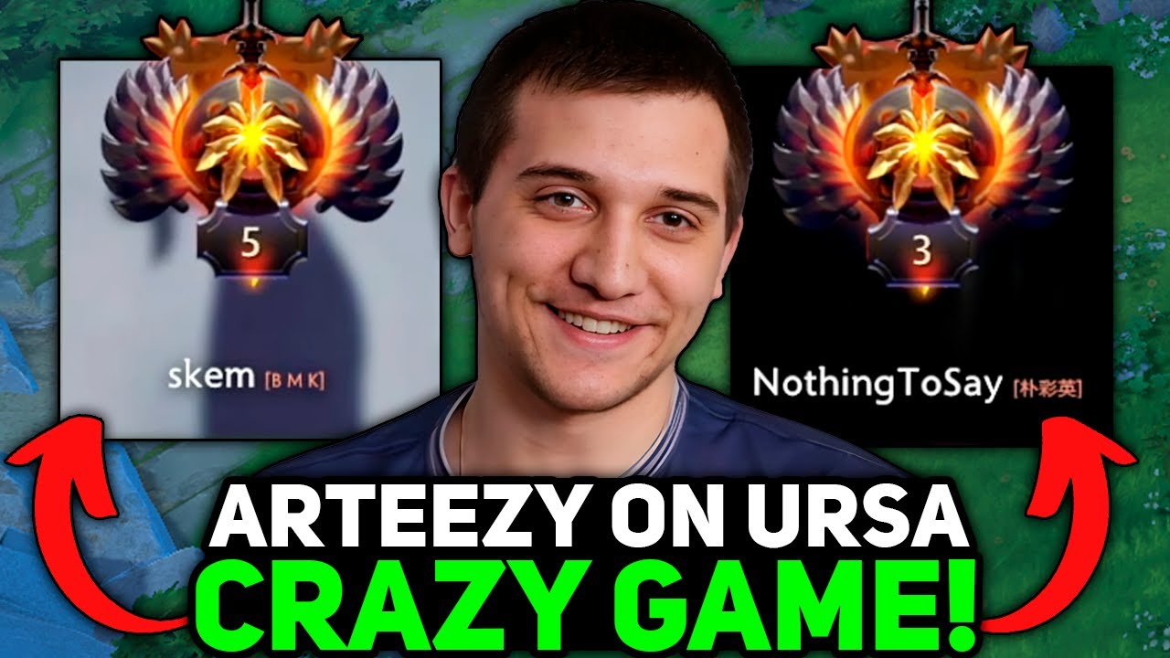 CRAZY GAME by ARTEEZY with TOP 3 RANK NOTHINGTOSAY vs TOP 5 RANK SKEM!