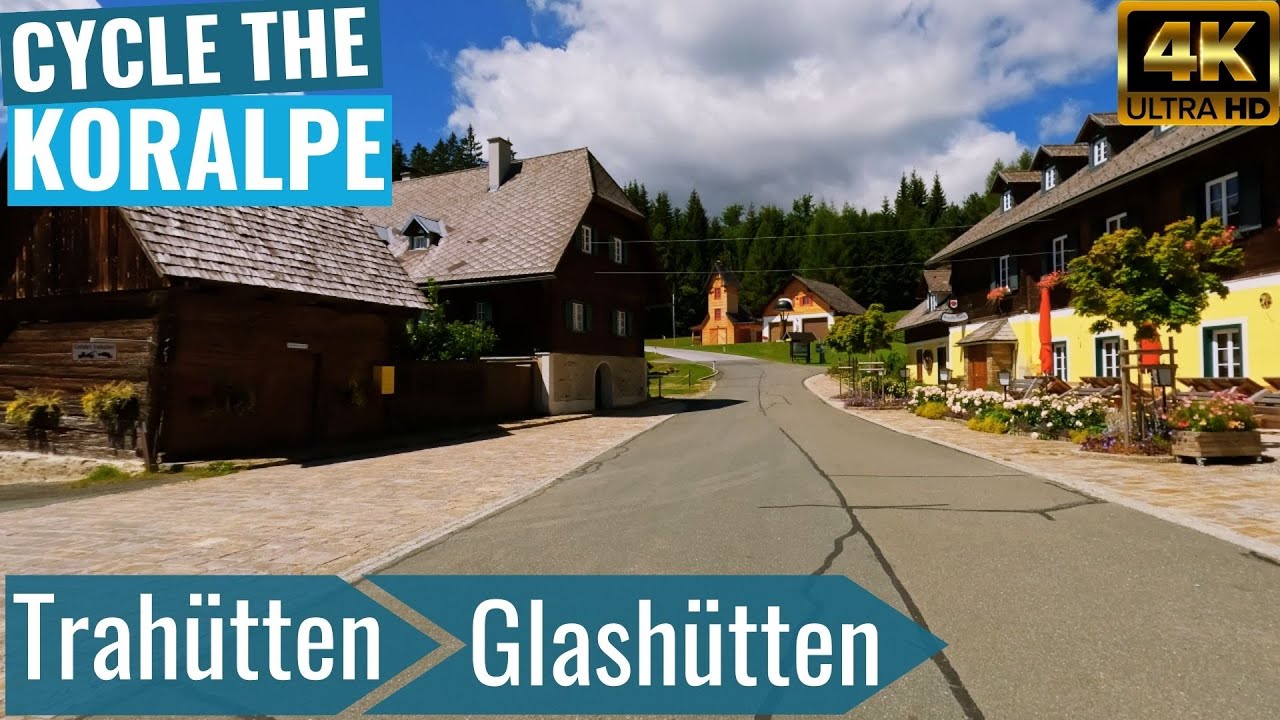 Koralpe Mountain - Trahütten - Glashütten Hill Climb - Indoor Cycling Video without telemetry